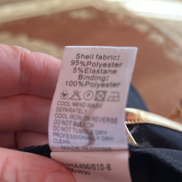 Rare R London black strapless dress size S - Picture 11 of 11